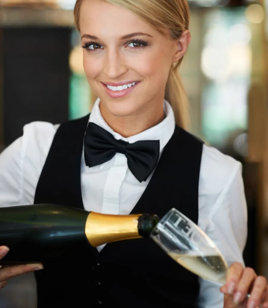 Waiter for hire in Los Angeles